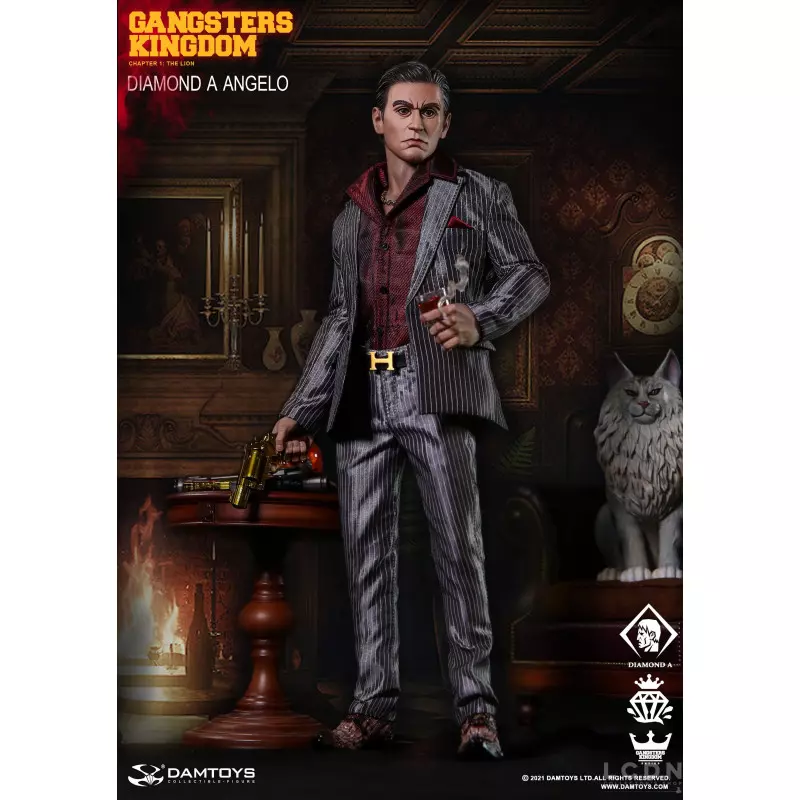 Gangsters Kingdom Collectible Action Figurine 1/6 Diamond A Angelo Damtoys GK023