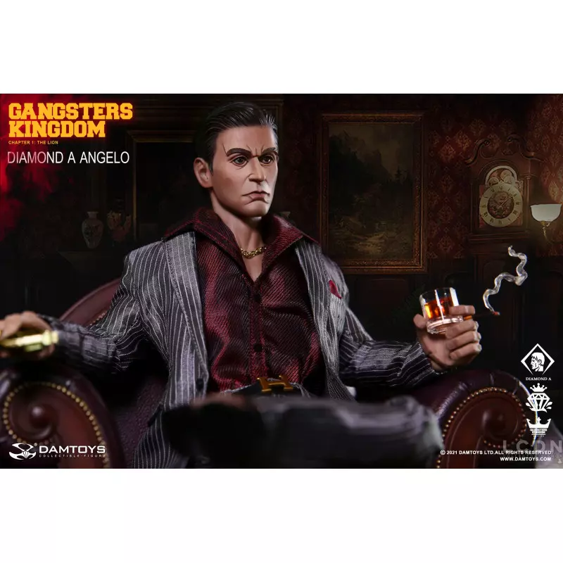 Gangsters Kingdom Collectible Action Figurine 1/6 Diamond A Angelo Damtoys GK023