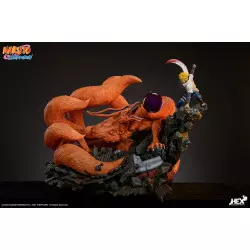 Naruto Shippuden Battle of destiny Statue Namikaze Minato vs Kurama HEX Collectibles 58cm