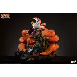 Naruto Shippuden Battle of destiny Statue Namikaze Minato vs Kurama HEX Collectibles 58cm