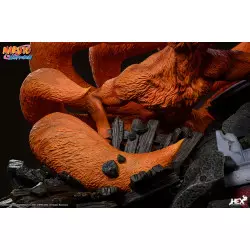 Naruto Shippuden Battle of destiny Statue Namikaze Minato vs Kurama HEX Collectibles 58cm