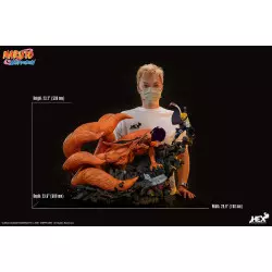 Naruto Shippuden Battle of destiny Statue Namikaze Minato vs Kurama HEX Collectibles 58cm