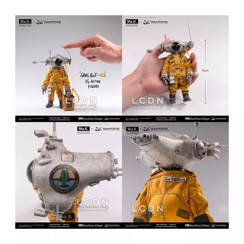 Damtoys x Kow Yokoyama GansBoy-U2 1/12 Action Figurine 16cm CS018