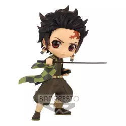 Demon Slayer Kimetsu no Yaiba Statue Q Posket Tanjiro Kamado III Ver. B 13cm
