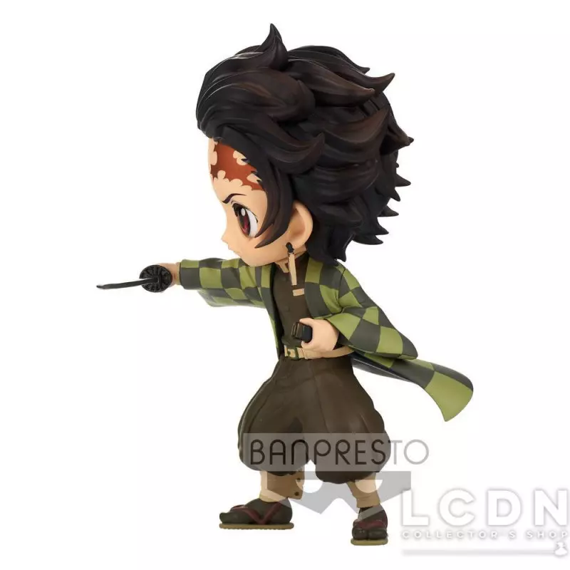 Demon Slayer Kimetsu no Yaiba Statue Q Posket Tanjiro Kamado III Ver. B 13cm