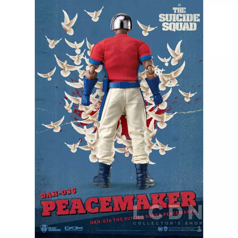 The Suicide Squad Dynamic Action Heroes Action Figurine 1/9 Peacemaker 20cm