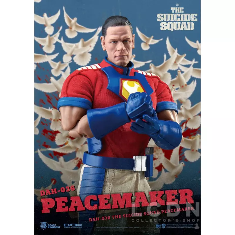 The Suicide Squad Dynamic Action Heroes Action Figurine 1/9 Peacemaker 20cm