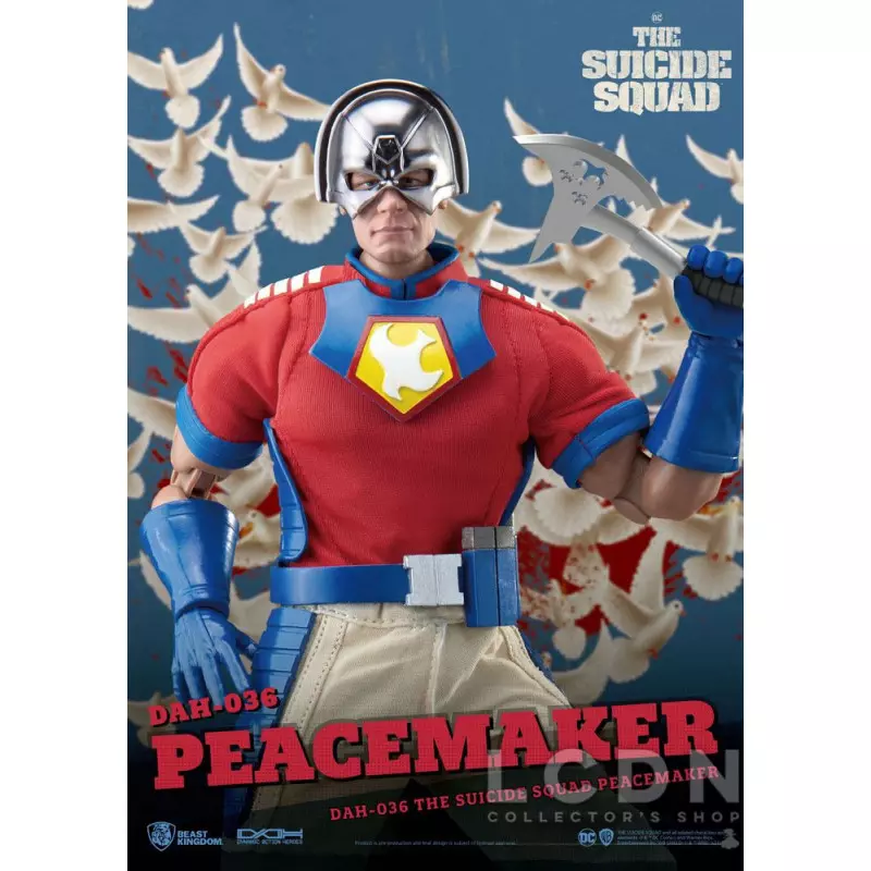 The Suicide Squad Dynamic Action Heroes Action Figurine 1/9 Peacemaker 20cm