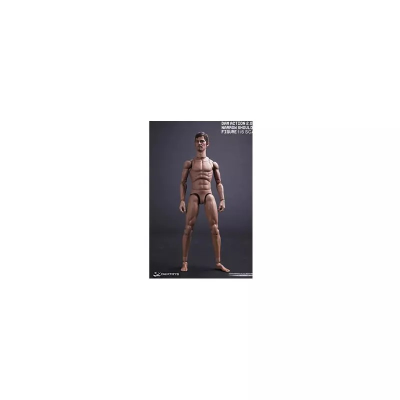 DAMTOYS 1/6 Action 2.0 Narrow Shoulders Body MALE02 with head 1/6