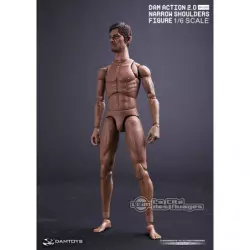 DAMTOYS 1/6 Action 2.0 Narrow Shoulders Body MALE02 with head 1/6