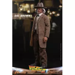 Hot Toys MMS617 Back to the Future Part III Collectible Action Figure 1/6 Doc Brown 31cm