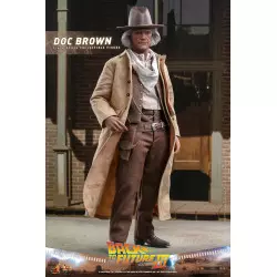 Hot Toys MMS617 Back to the Future Part III Collectible Action Figure 1/6 Doc Brown 31cm