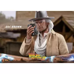 Hot Toys MMS617 Back to the Future Part III Collectible Action Figure 1/6 Doc Brown 31cm