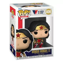 Wonder Woman 80th Anniversary POP! Heroes Wonder Woman (A Twist Of Fate) Vinyl Figure 10cm N°406