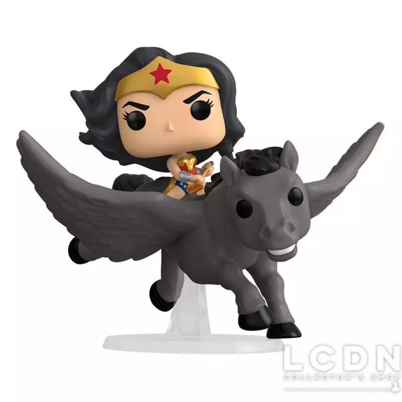 Wonder Woman 80th Anniversary POP! Rides Wonder Woman on Pegasus Vinyle Figurine 15cm N°280