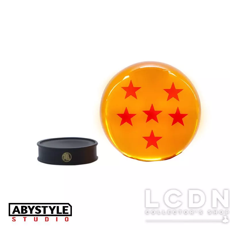 Dragon Ball Réplique Boule de cristal 6 étoiles avec socle 7cm