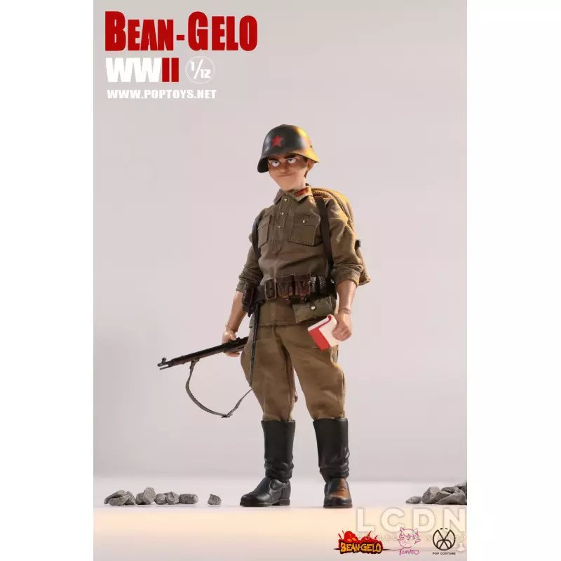 WWII Bean Gelo Action Figure 1/12 Anton POPTOYS BGS022