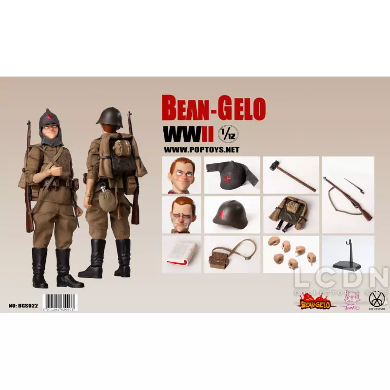 POPTOYS 1/12 Bean Gelo 第八弾 WW2 3人セット Yahoo!オークション - POPTOYS 1/12 Bean Gelo 第八弾 WW2 3人