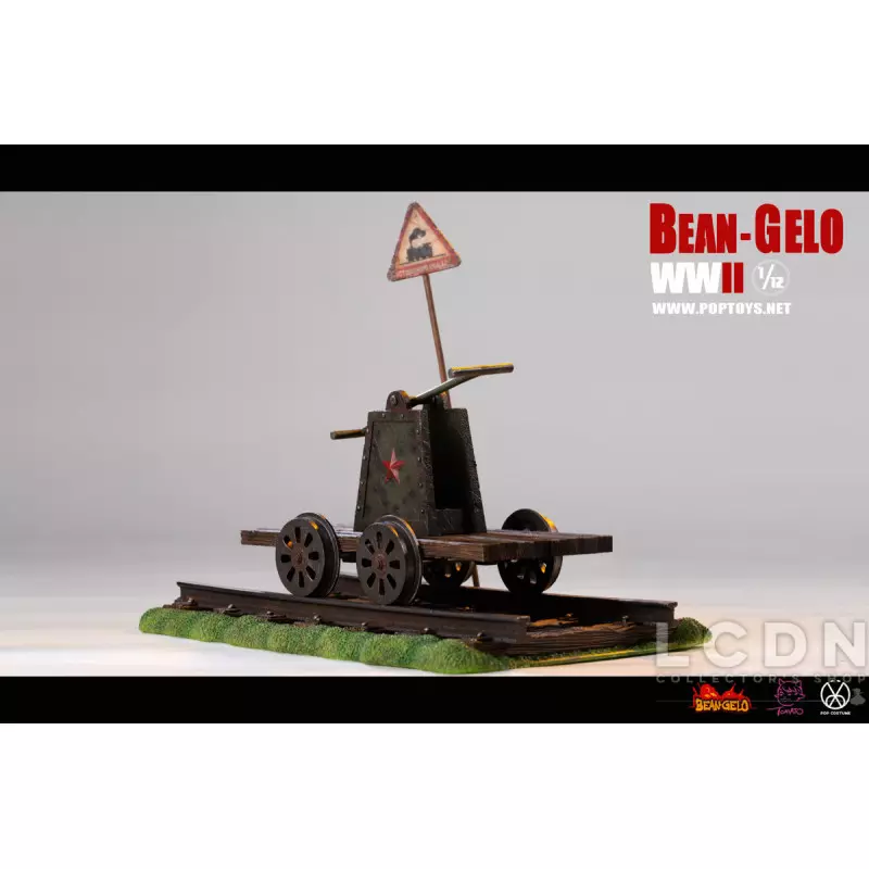 Scene Props Series Diorama 1/12 Rail Car Rail Scene POPTOYS SPS001