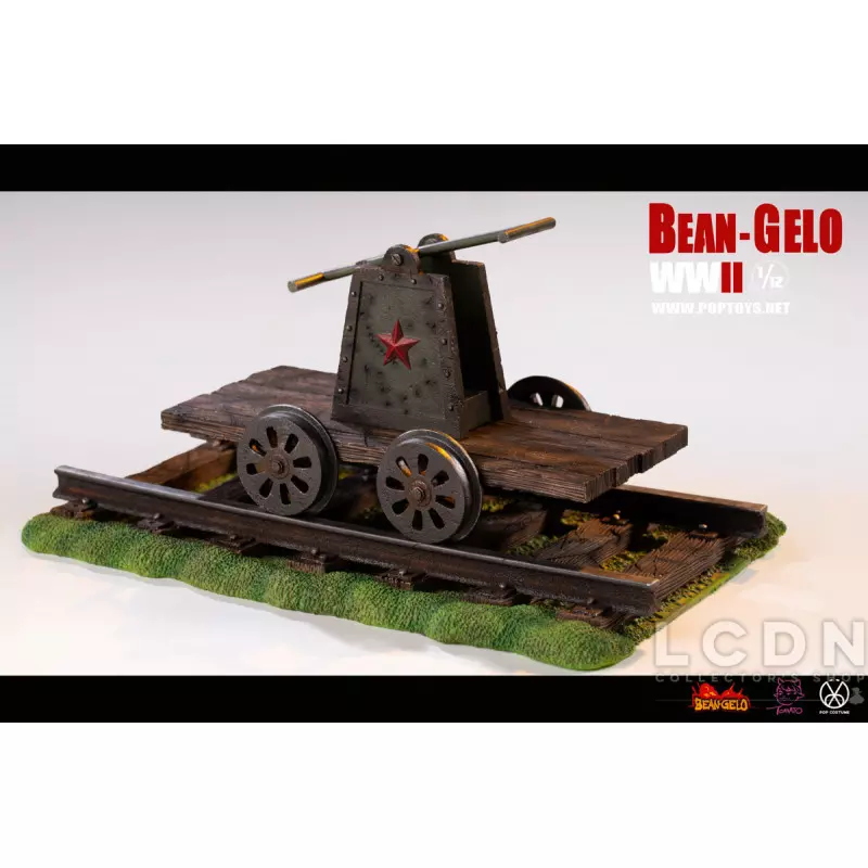 Scene Props Series Diorama 1/12 Rail Car Rail Scene POPTOYS SPS001