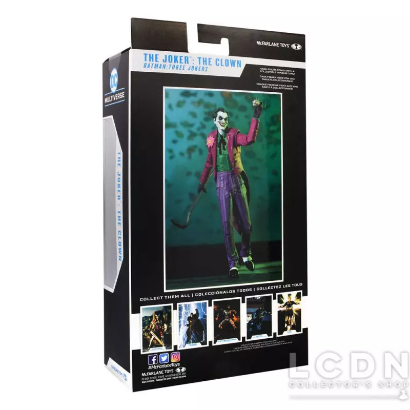 DC Multiverse Batman: Three Jokers Action Figure The Joker: The Clown 18cm