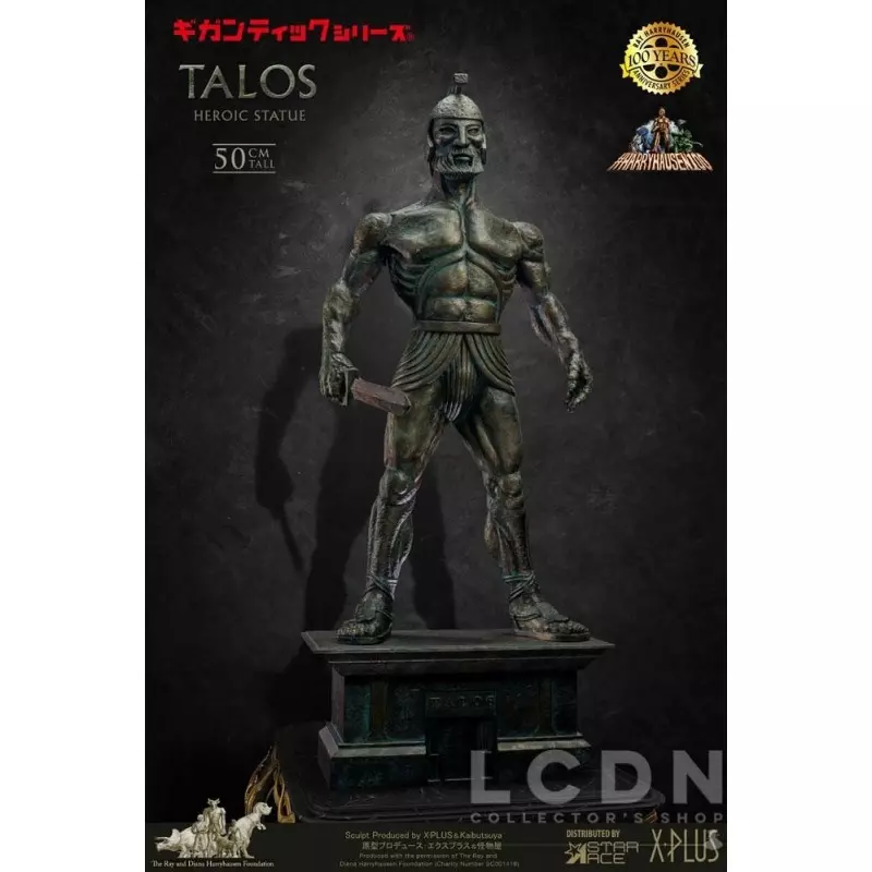 Jason et les Argonautes Statue Gigantic Soft Vinyl Ray Harryhausens Talos Deluxe Ver. 60cm