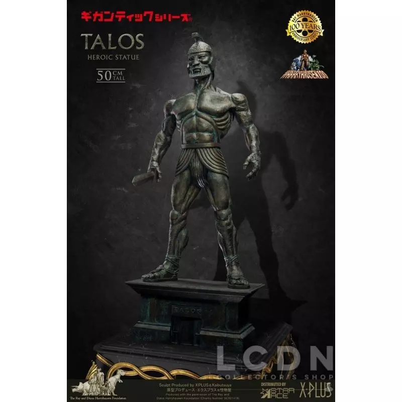 Jason et les Argonautes Statue Gigantic Soft Vinyl Ray Harryhausens Talos Deluxe Ver. 60cm