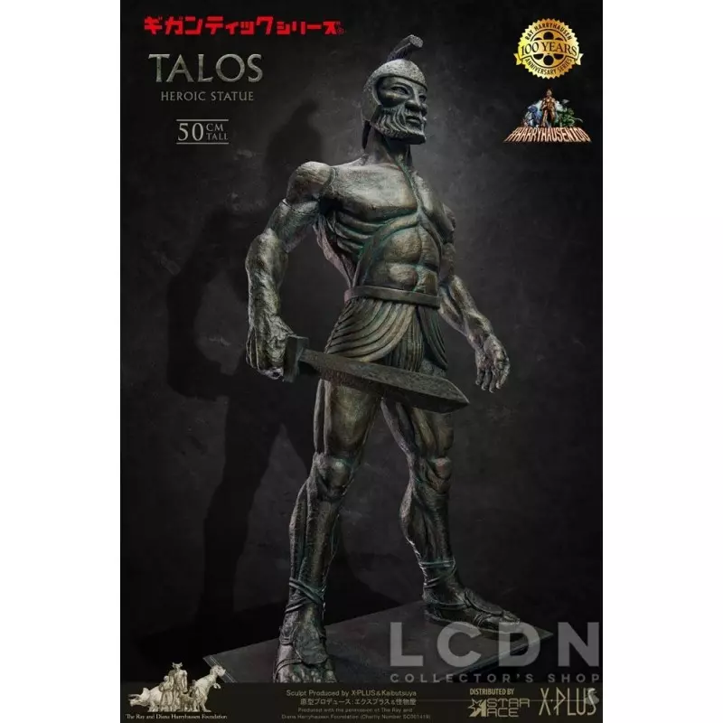Jason et les Argonautes Statue Gigantic Soft Vinyl Ray Harryhausens Talos Deluxe Ver. 60cm