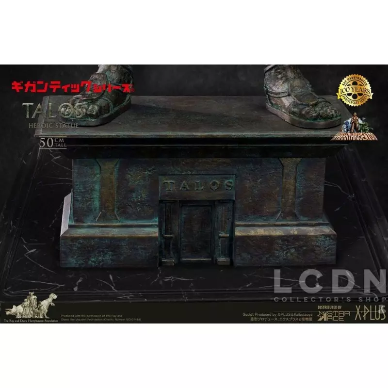 Jason et les Argonautes Statue Gigantic Soft Vinyl Ray Harryhausens Talos Deluxe Ver. 60cm
