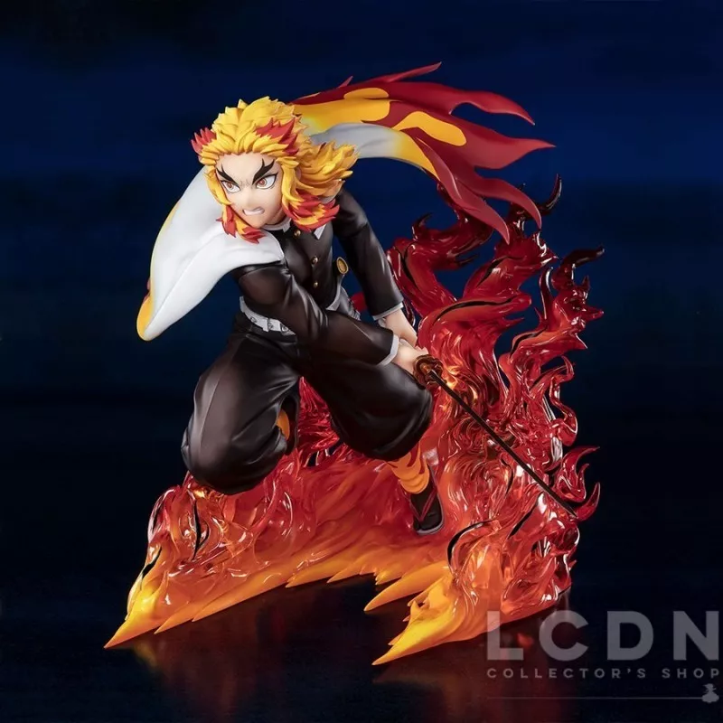 Demon Slayer Kimetsu no Yaiba Figuarts ZERO Statue Kyojuro Rengoku Flame Hashira 15cm