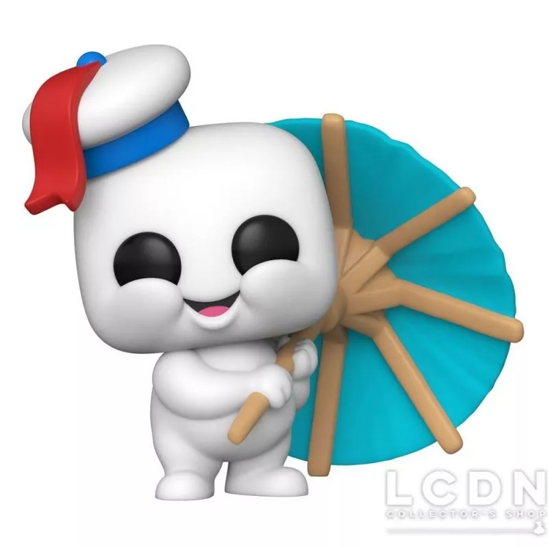 Ghostbusters Afterlife POP!  Movies Mini Puft with Cocktail Umbrella Vinyl Figure 10cm N°934