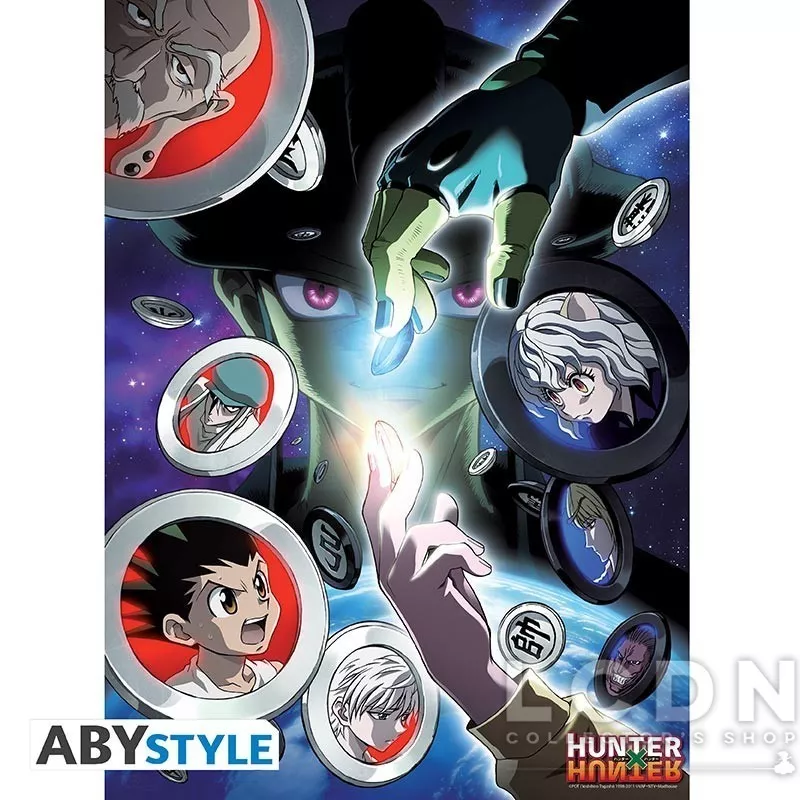 Hunter X Hunter Pack de 2 Posters &quot;Groupe&quot; 52x38cm