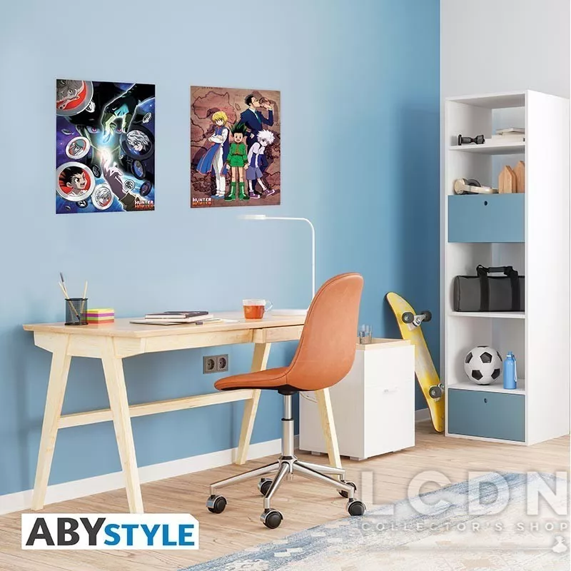 Hunter X Hunter Pack de 2 Posters &quot;Groupe&quot; 52x38cm