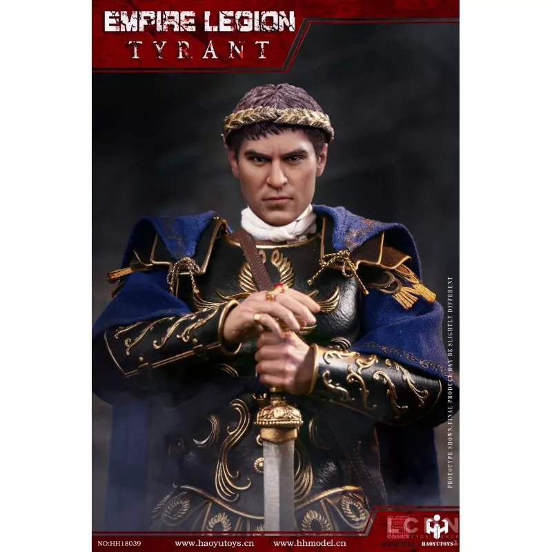 Gladiator Imperial Legion Collectible Action Figurine 1/6 Tyrant Black Gold Edition HHmodel x HaoYuTOYS HH18039