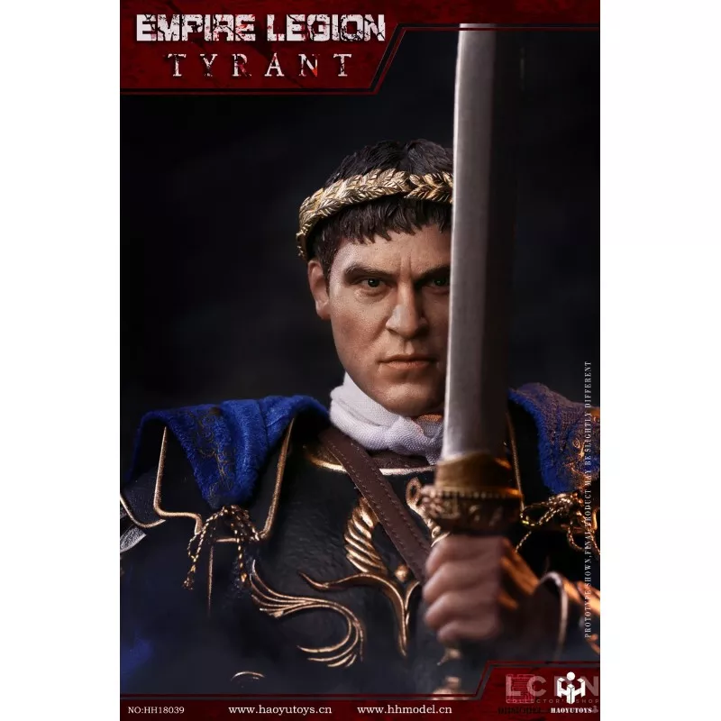 Gladiator Imperial Legion Collectible Action Figurine 1/6 Tyrant Black Gold Edition HHmodel x HaoYuTOYS HH18039
