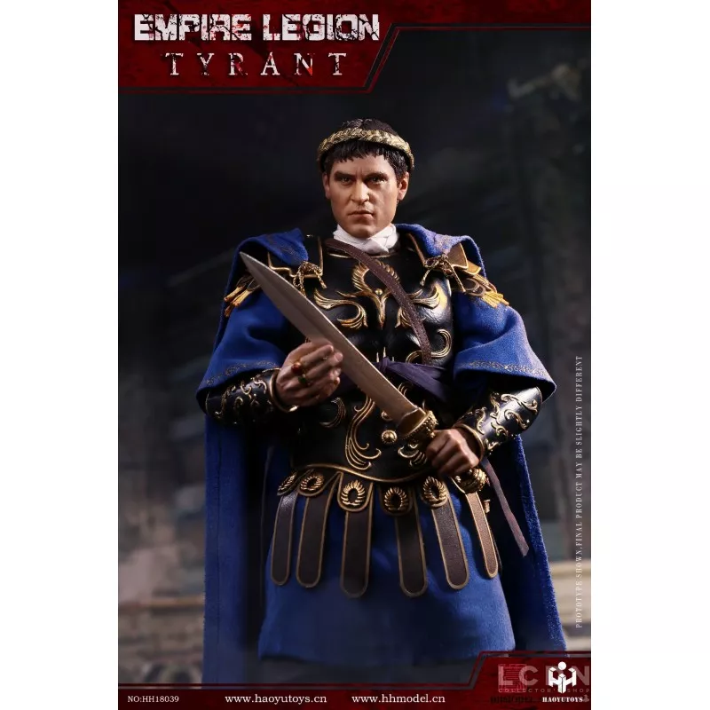 Gladiator Imperial Legion Collectible Action Figurine 1/6 Tyrant Black Gold Edition HHmodel x HaoYuTOYS HH18039