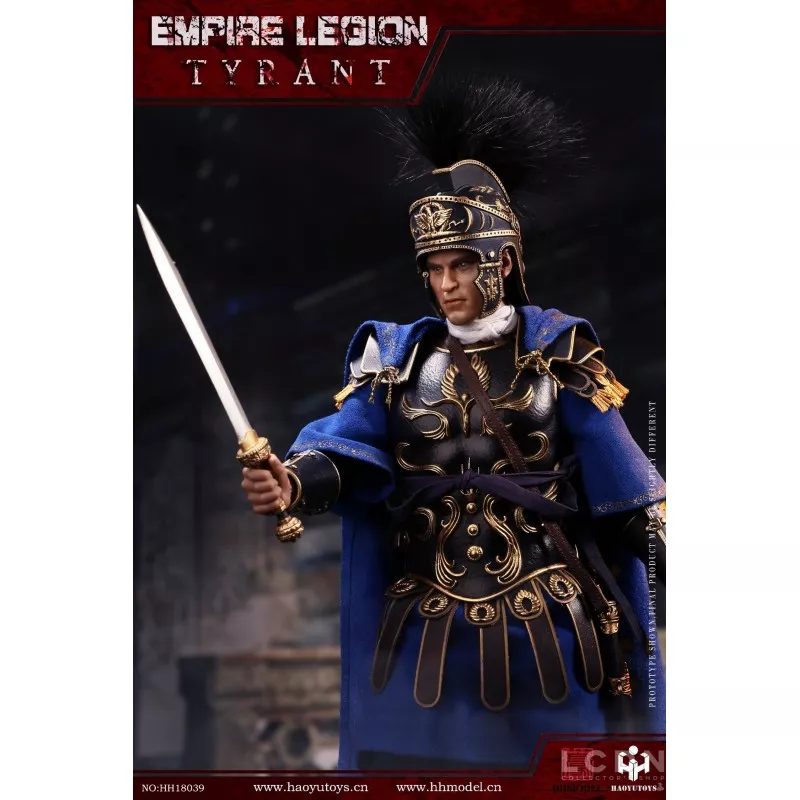 Gladiator Imperial Legion Collectible Action Figurine 1/6 Tyrant Black Gold Edition HHmodel x HaoYuTOYS HH18039