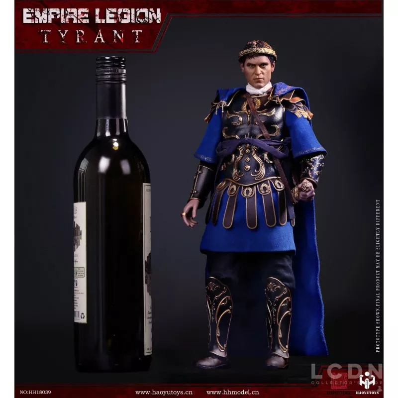 Gladiator Imperial Legion Collectible Action Figurine 1/6 Tyrant Black Gold Edition HHmodel x HaoYuTOYS HH18039