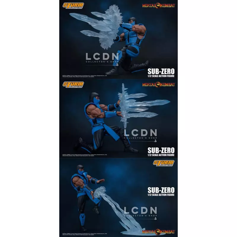 Mortal Kombat Sub-Zero Storm Collectibles 1/12 Action Figure