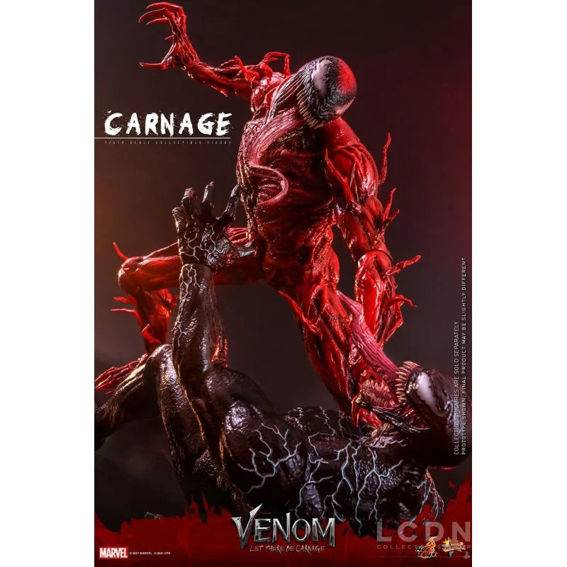 Hot Toys MMS619 Venom: Let There Be Carnage Collectible Action Figurine 1/6 Carnage 43cm