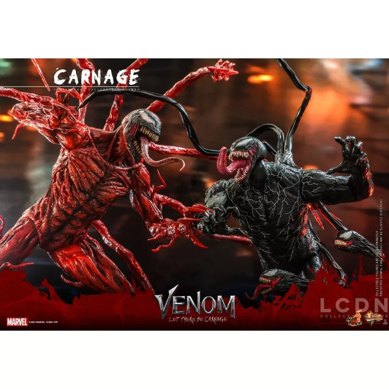 Hot Toys MMS619 Venom: Let There Be Carnage Collectible Action Figurine 1/6 Carnage 43cm