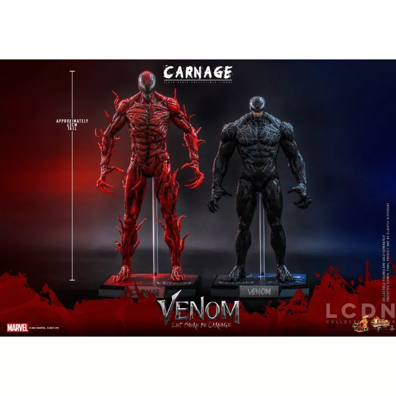 Hot Toys MMS619 Venom: Let There Be Carnage Collectible Action Figurine 1/6 Carnage 43cm