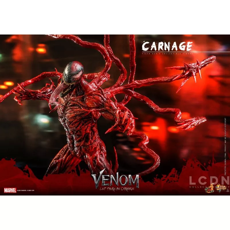 Hot Toys MMS619 Venom: Let There Be Carnage Collectible Action Figurine 1/6 Carnage 43cm