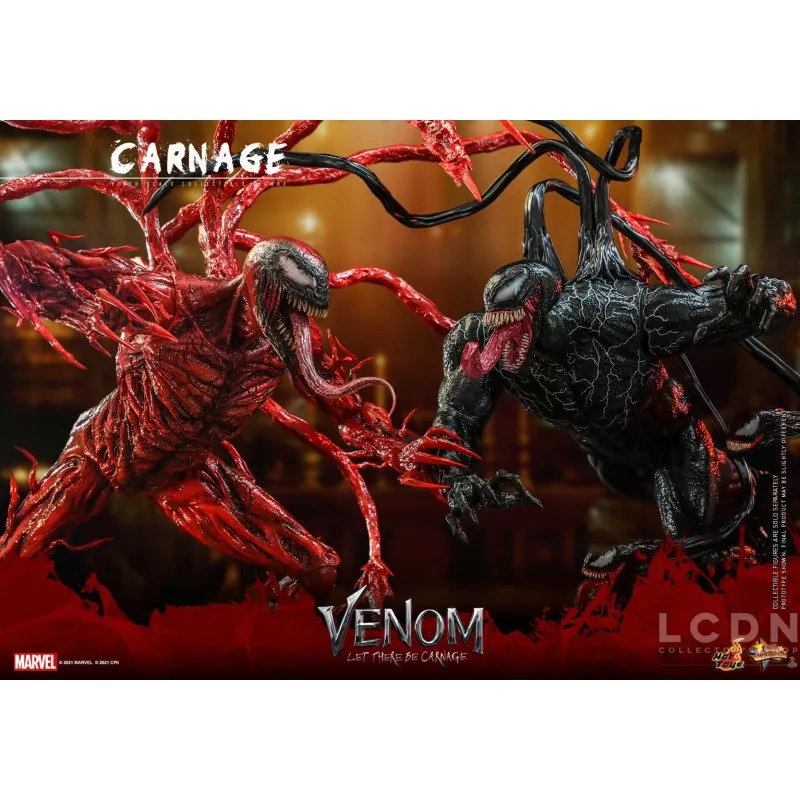 Hot Toys MMS619 Venom: Let There Be Carnage Collectible Action Figurine 1/6 Carnage 43cm