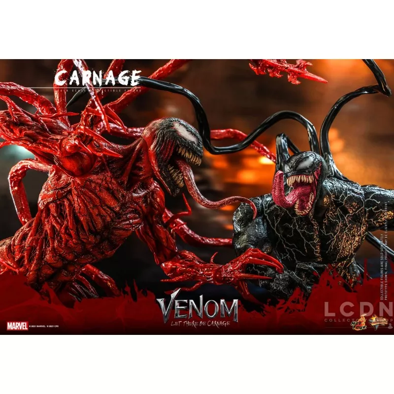 Hot Toys MMS619 Venom: Let There Be Carnage Collectible Action Figurine 1/6 Carnage 43cm