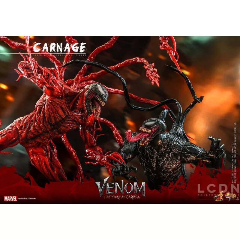 Hot Toys MMS619 Venom: Let There Be Carnage Collectible Action Figurine 1/6 Carnage 43cm