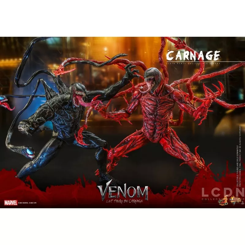 Hot Toys MMS619 Venom: Let There Be Carnage Collectible Action Figurine 1/6 Carnage 43cm