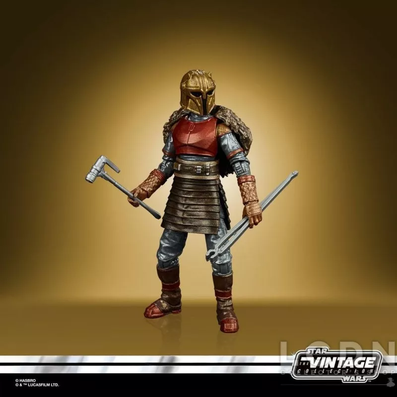 Star Wars The Mandalorian Vintage Collection Carbonized Action Figurine 2021 The Armorer 10cm