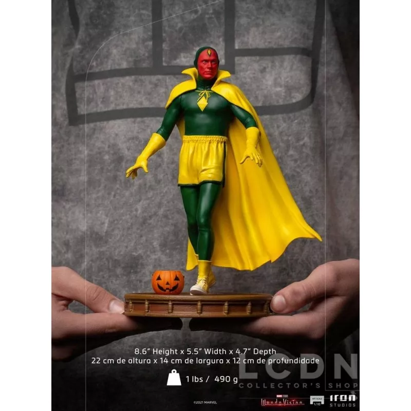WandaVision Statue 1/10 Art Scale Vision Halloween Version 22cm