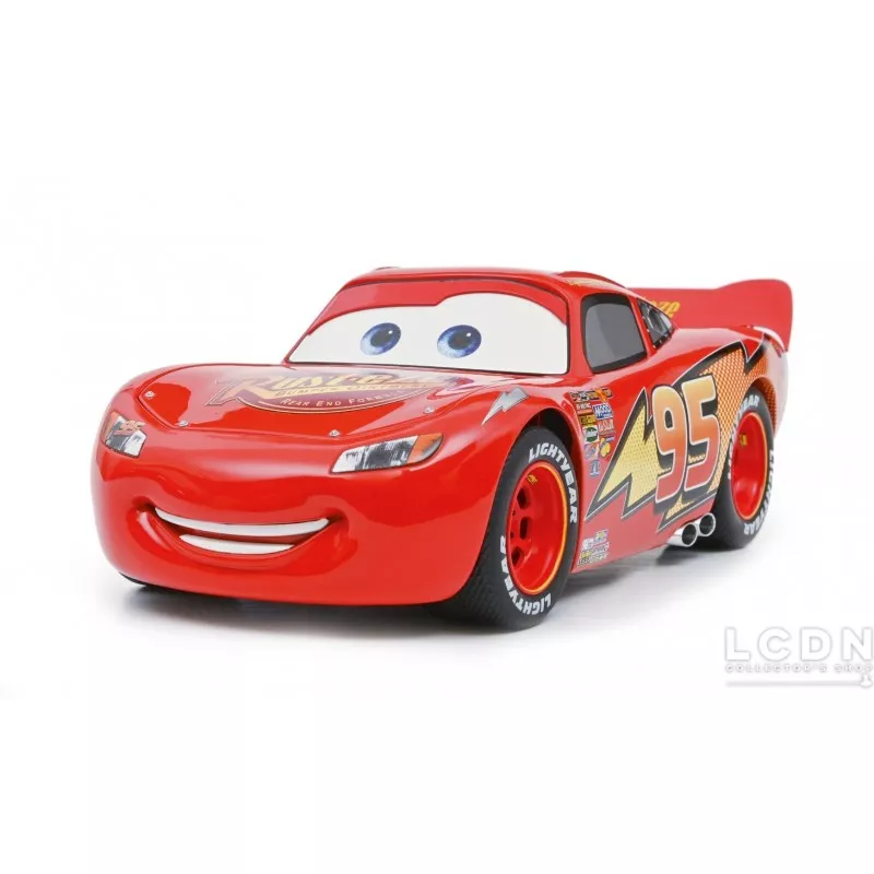 Cars Pixar Disney Réplique Flash McQueen Lightning McQueen 1/18